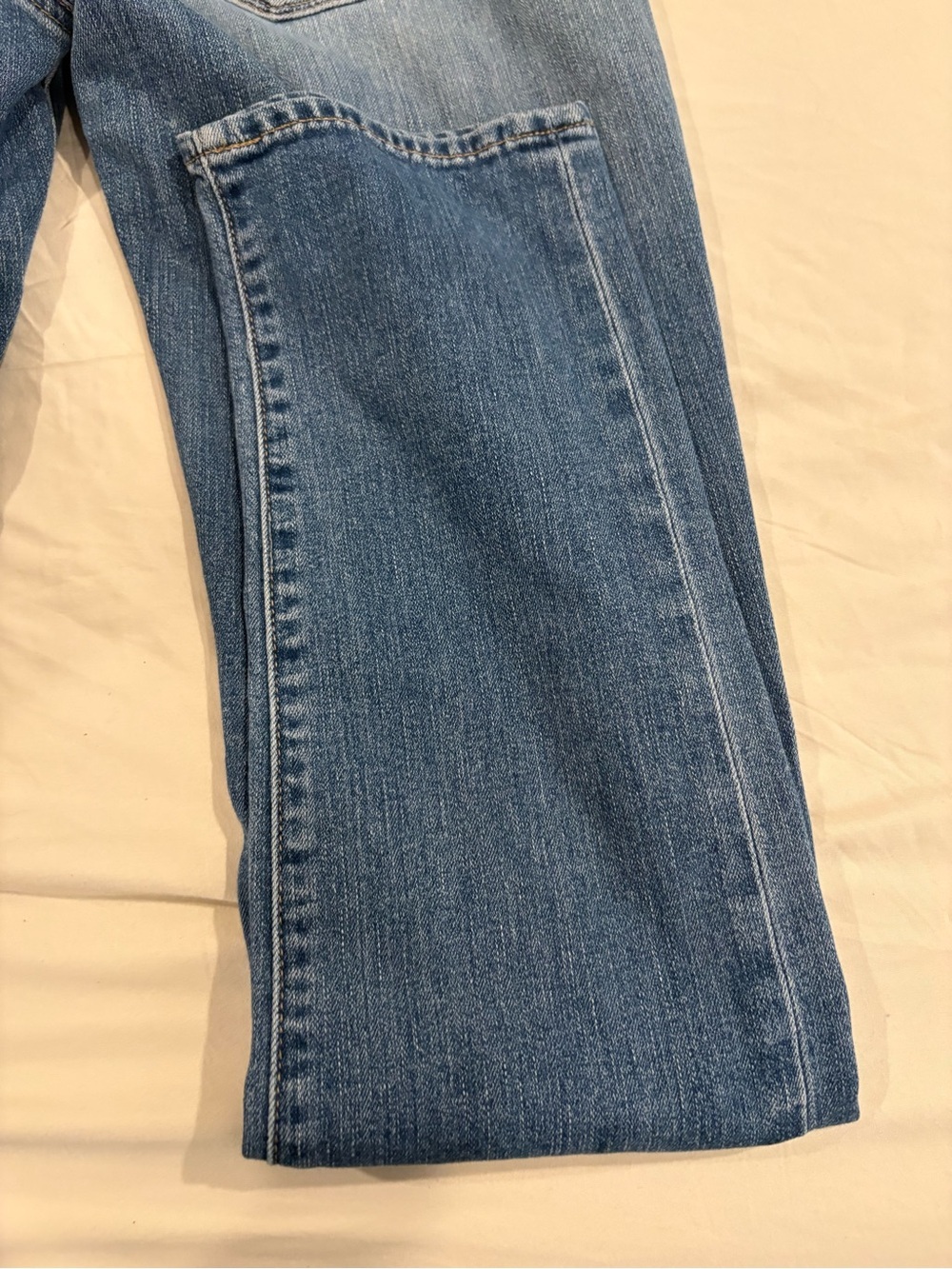 PAIGE JEANS SIZE 25 Blue Long - Picture 9 of 9